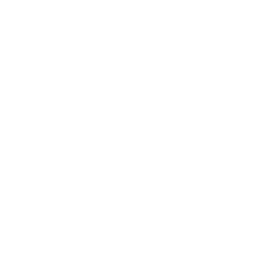 icon of pedestrian caution sign